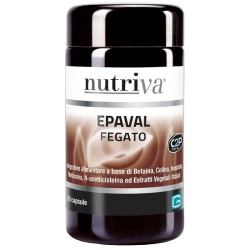 Nutriva Epaval 50 Capsules - Liver and Digestion Supplement