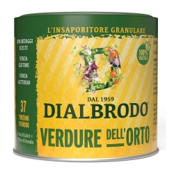 Dialbrodo - Vegetables from the Garden without preservatives and gluten free with selected vegetables 135 g