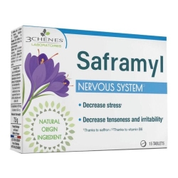 Saframyl 15 Tablets - Supplement for Mood, Stress, and Nervous Eating