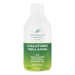 Optima Naturals Australian Company - Triple Action Mouthwash Mint Flavor 400 ml