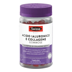 Swisse Hyaluronic Acid and Collagen 40 Gummies - Skin Supplement