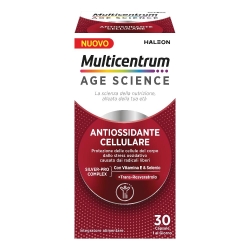 Multicentrum Age Science Cellular Antioxidant 30 Capsules - Supplement for cellular well-being