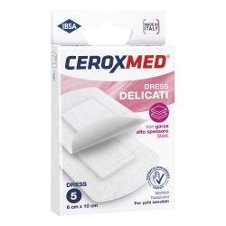 Ceroxmed Dress Delicates - 5 Plasters 6 cm x 10 cm