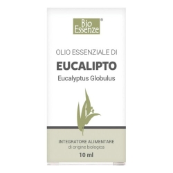 Alcea Bio Essenze Eucalyptus Essential Oil 10 ml - Supplement for the respiratory tract and voice tone