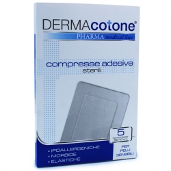 Dermacotone Pharma - 5 Adhesive Wound Dressings for Saturated Wounds 15x10 cm