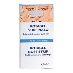 Rotagel Nose Strips - 10 Purifying Strips for Blackheads and Impurities