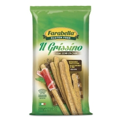 Chia Seed Breadsticks - gluten-free, egg-free, and naturally lactose-free snack 200g