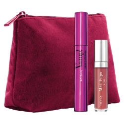 PUPA Vamp! Lash Extender & Gloss Kit - Lash Extender Mascara + 3D Effect Lip Gloss + Pouch
