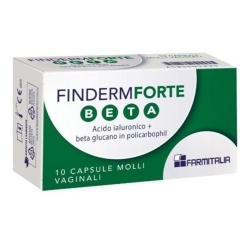 Finderm forte beta 10 vaginal suppositories (Damaged Package)