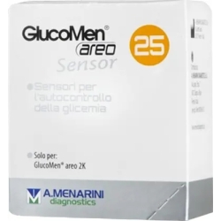 Glucomen Areo Sensor - 25 strips control glycaemia (Damaged Package)