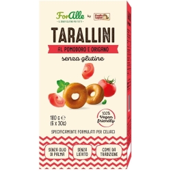 Tomato and Oregano Tarallini - A 180g Gluten-Free Savory Snack
