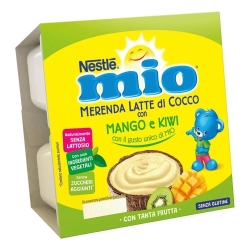 My Mango and Kiwi - 4 Snacks for Children from 6 Months Gluten Free 4 x 90 gr