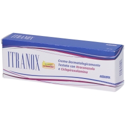 Itranox Dermatological Cream with Itraconazole and Cyclopiroxolamine 30 ml