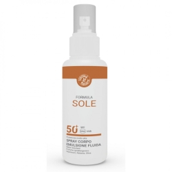 Sunscreen 50+ SPF Spray Fluid Emulsion Sun Formula Very High Protection 150 ml