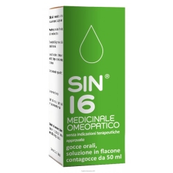 SIN 16 - homeopathic medicine 50 ml drops