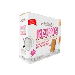 Inzupposi - gluten-free cereal biscuits with chopped hazelnuts 270g