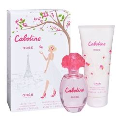 Rose Gift Set - Eau de Toilette for Women 100 ml + Body Lotion 200 ml