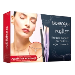 Beauty Kit & Morellato N. 02 - Instant Maxi Volume Mascara + Velvet Mat Kajal Eye Pencil N. 01 + Necklace