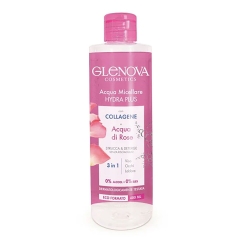 Hydra Plus Micellar Water - Toning Cleanser and Make-up Remover with Rose Water and Collagen 400 ml