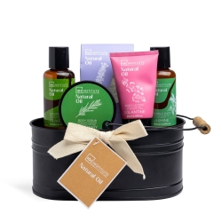 Natural Oil Body Spa Gift Set - Wellness and Body Care Ritual