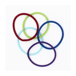 25 Thin Hair Elastics
