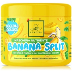 Banana Split - Nourishing Mask for Dry and Frizzy Hair with Almond Oil 500 ml