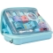 Frozen Lip Smacker - Frozen Makeup Case for Kids with Eyeshadow Palette, Lip and Nail Makeup with Accessories