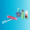Frozen Lip Smacker - Frozen Makeup Case for Kids with Eyeshadow Palette, Lip and Nail Makeup with Accessories