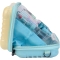 Frozen Lip Smacker - Frozen Makeup Case for Kids with Eyeshadow Palette, Lip and Nail Makeup with Accessories