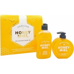 Honey Miel Gift Set - 250 ml Shower Gel + 300 ml Liquid Soap