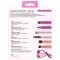 Double Time Brush + Lash Set - 3 Retractable Travel Brushes + Eyelash Curler