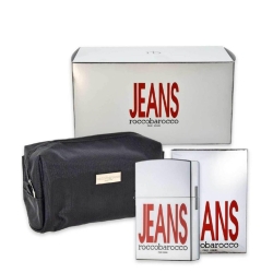 Jeans Men Set - Eau de Toilette for Men 75 ml + Pouch