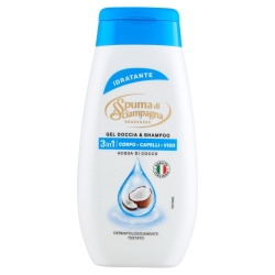 Coconut Water - 3-in-1 Moisturizing Shower Gel & Shampoo 250 ml