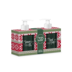 Sweater & Weather Set - Bath and Shower Gel 120 ml + Hand Soap 120 ml