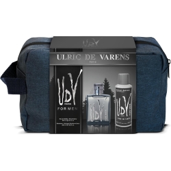 Gift Set for Men - Eau de Toilette 60 ml + Deodorant Spray 200 ml + Travel Pouch