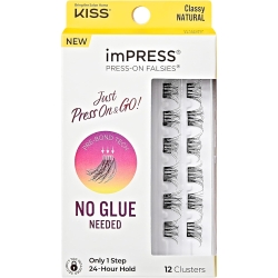 imPRESS Just Press On&Go - 12 False Eyelashes - Classy Natural