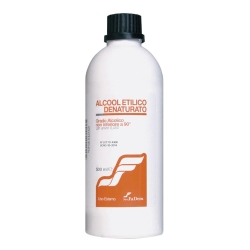 Denatured Ethyl Alcohol 90° - Disinfectant for External Use 500 ml