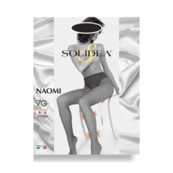 Solidea Naomi - 70 Denier Graduated Compression Tights Size 3 Mocha