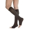 Solidea Relax 70 Unisex - Graduated Compression Open Toe Knee High with Anti-Stress Insole Size S Camel