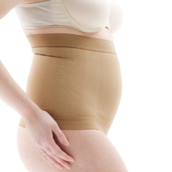 Solidea Silver Wave - Elastic Abdominal Belt Size M Color Noisette