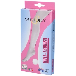 Solidea Anti-Thrombo 140 Den - Anti-Thrombo Stockings White Size L White