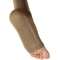 Solidea Relax Unisex - Open Toe Knee Highs 140 den (18/21 mmHg) Size 4 XL Natur