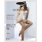 Solidea Fashion Graduated Compression Brigitte - Hold-up stockings Micro Net 70 den (12/15 mmhg) Size L Moka