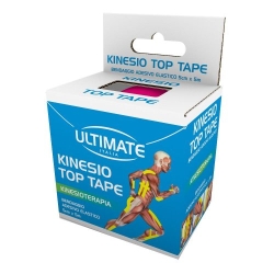 Kinesio Top Tape Fuchsia - Elastic Adhesive Bandage for Muscle and Joint Support 5 cm x 5 m