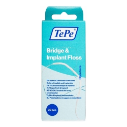 Floss for Bridges and Implants - 30 Sponge Floss for Orthodontic Braces