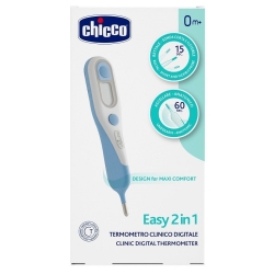 Chicco EASY - 2-in-1 Digital Pediatric Thermometer with Memory