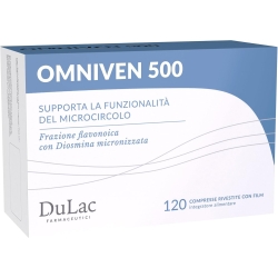Omniven 500 - Supplement for microcirculation and heavy legs 120 Tablets