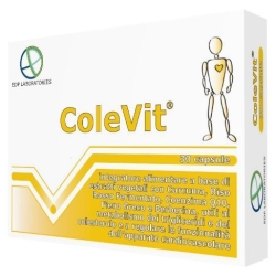 Colevit 30 Capsules - Supplement for cholesterol, triglycerides and cardiovascular function