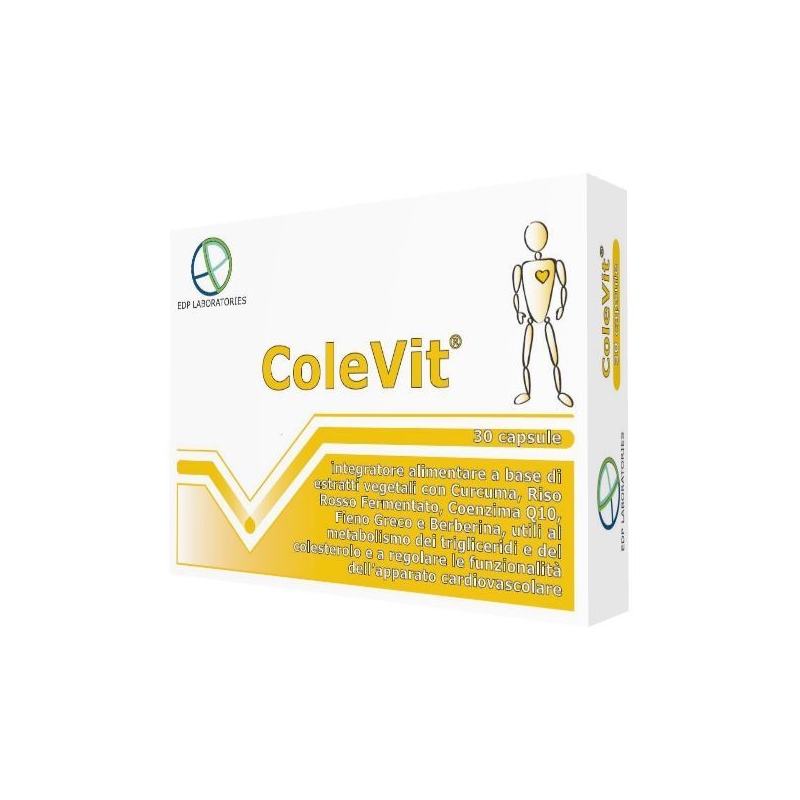 Colevit 30 capsules - supplement for cholesterol, triglycerides and ...