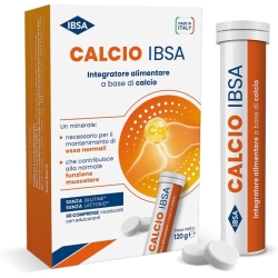 Ibsa Calcium 60 Tablets - Supplement for Bones and Muscles
